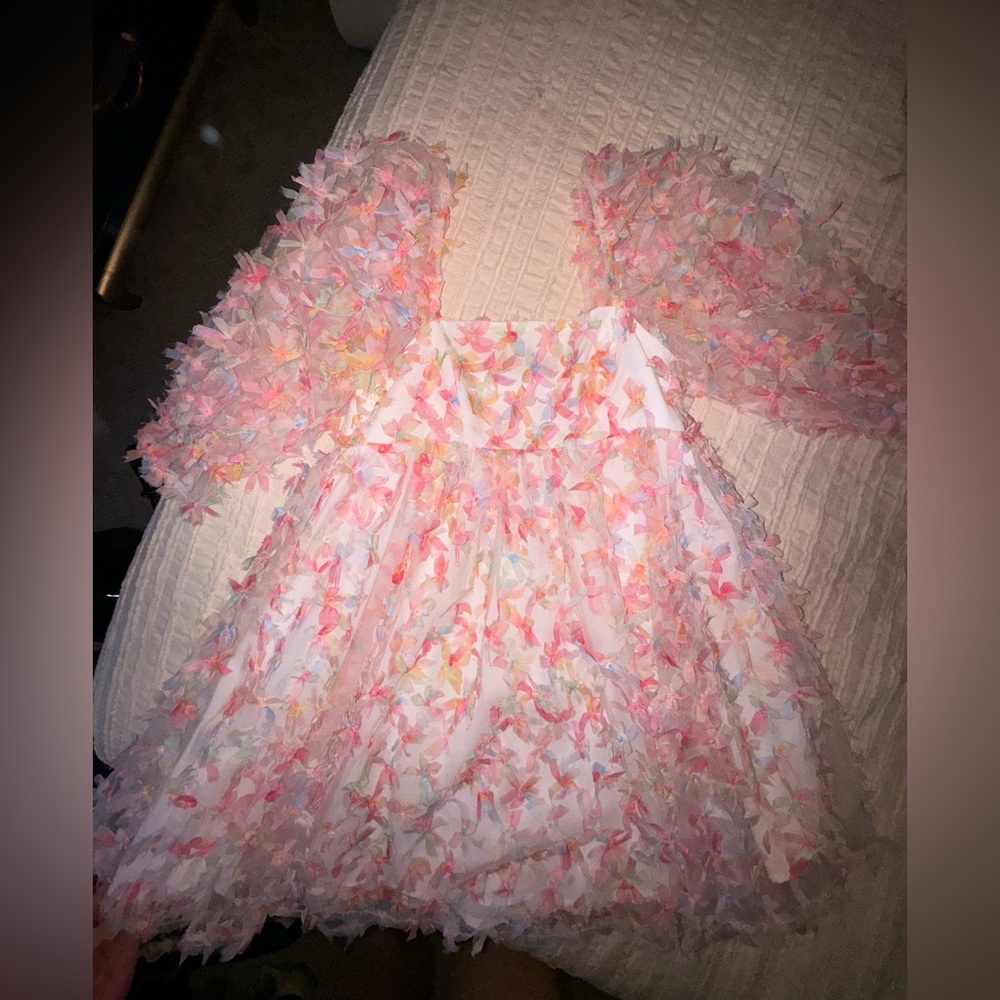 Beautiful + Colorful Babydoll Dress